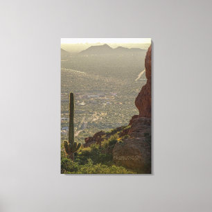 Toile Saguaro Cactus Apache Junction Pheonix AZ 24 x 36