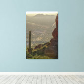 Toile Saguaro Cactus Apache Junction Pheonix AZ 24 x 36 (Insitu (Plancher de Bois))