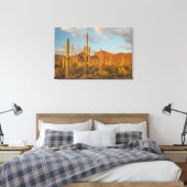 Toile Saguaro cactus at sunset (Insitu(Chambre))