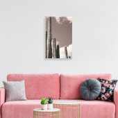 Toile Saguaro Cactus Pipes Desert B&W Photo Art Prints (Insitu(Salon))