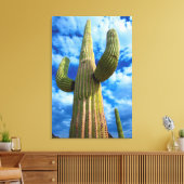 Toile Saguaro cactus portrait, Arizona (Insitu(Salon))
