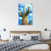 Toile Saguaro cactus portrait, Arizona (Insitu(Chambre))