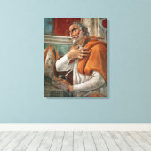 Toile Saint Augustin dans sa cellule, vers 1480 (Insitu (Plancher de Bois))