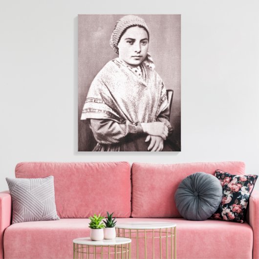 Toile Saint Bernadette Soubirous (Insitu(Salon))