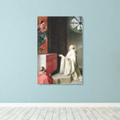 Toile Saint Bernard et la Vierge (Insitu (Plancher de Bois))