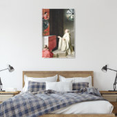 Toile Saint Bernard et la Vierge (Insitu(Chambre))