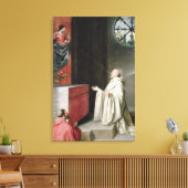 Toile Saint Bernard et la Vierge (Insitu(Salon))