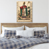 Toile Saint Blaise. Lithographie de couleur v (Insitu(Chambre))