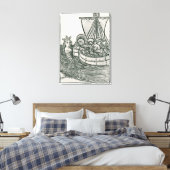 Toile Saint-Brendan et la sirène (Insitu(Chambre))