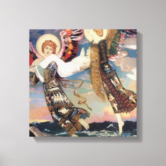 Toile « Saint Bride » Ange Art par John Duncan (Recto)