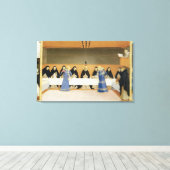 Toile Saint Dominique et ses compagnons Fed par les Ange (Insitu (Plancher de Bois))