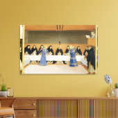 Toile Saint Dominique et ses compagnons Fed par les Ange (Insitu(Salon))