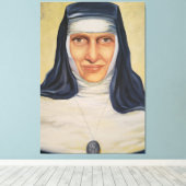 Toile Saint Dulce des pauvres (Insitu (Plancher de Bois))