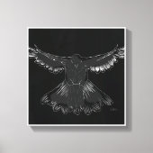 Toile Saint Esprit Dove Conception Comic Style No 1 Noir (Recto)