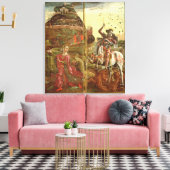 Toile Saint George et le Dragon (Insitu(Salon))