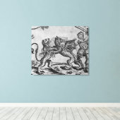 Toile Saint-George et le Dragon (Insitu (Plancher de Bois))