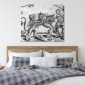 Toile Saint-George et le Dragon (Insitu(Chambre))