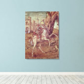 Toile Saint George et le Dragon (Insitu (Plancher de Bois))