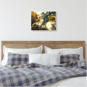 Toile Saint George et le Dragon, 1506 par Raphael (Insitu(Chambre))