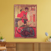 Toile Saint George et le Dragon, 1667 (Insitu(Salon))