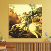 Toile "Saint George et le dragon" de Raphaël (vers 1505) (Insitu(Salon))