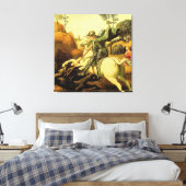 Toile "Saint George et le dragon" de Raphaël (vers 1505) (Insitu(Chambre))