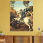 Toile Saint Georges et le Dragon Raphaël (Insitu(Salon))