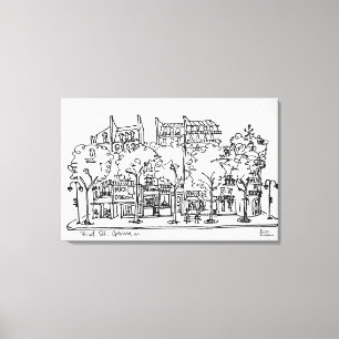 Toile Saint-Germain-des-Prés   Paris, France