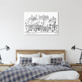 Toile Saint-Germain-des-Prés | Paris, France (Insitu(Chambre))