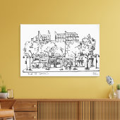 Toile Saint-Germain-des-Prés | Paris, France (Insitu(Salon))