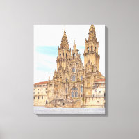 Saint Jacques de Compostelle. Façade occidentale. 