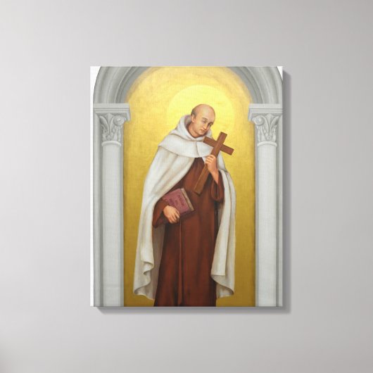 Toile Saint Jean de la carmélite catholique croisée (Recto)