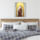 Toile Saint Jean de la carmélite catholique croisée (Insitu(Chambre))