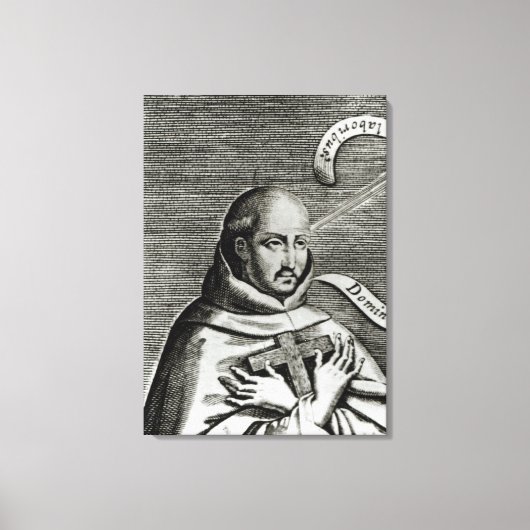 Toile Saint Jean de la Croix, détail (Recto)