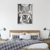 Toile Saint Jean de la Croix et Sainte Thérèse d'Avila (Insitu(Chambre))