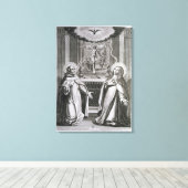 Toile Saint Jean de la Croix et Sainte Thérèse d'Avila (Insitu (Plancher de Bois))