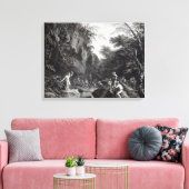 Toile Saint Jean prêchant dans le désert (Insitu(Salon))