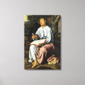 Toile Saint John at Patmos, fine art, (Recto)