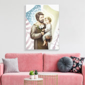 Toile Saint Joseph le Protecteur (Insitu(Salon))