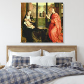 Toile Saint Luc Dessin un portrait de la Vierge (Insitu(Chambre))