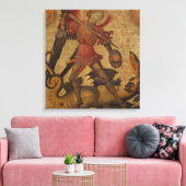 Toile Saint Michael et le Dragon (Insitu(Salon))