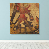 Toile Saint Michael et le Dragon (Insitu (Plancher de Bois))