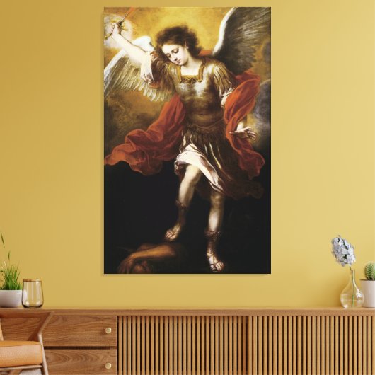Toile Saint Michael par Murillo (Insitu(Salon))
