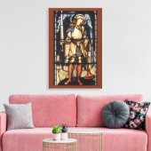 Toile Saint Michael par Sir Edward Coley Burne-Jones (Insitu(Salon))