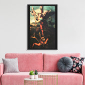 TOILE SAINT MICHAEL VAINQUANT SATAN (Insitu(Salon))
