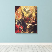 Toile Saint Nicolas de Tolentino (Insitu (Plancher de Bois))