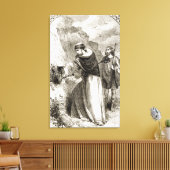 Toile Saint Patrick marquant le bouclier de Connal avec (Insitu(Salon))