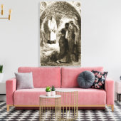 Toile Saint Patrick rencontré par des vierges dans le bo (Insitu(Salon))