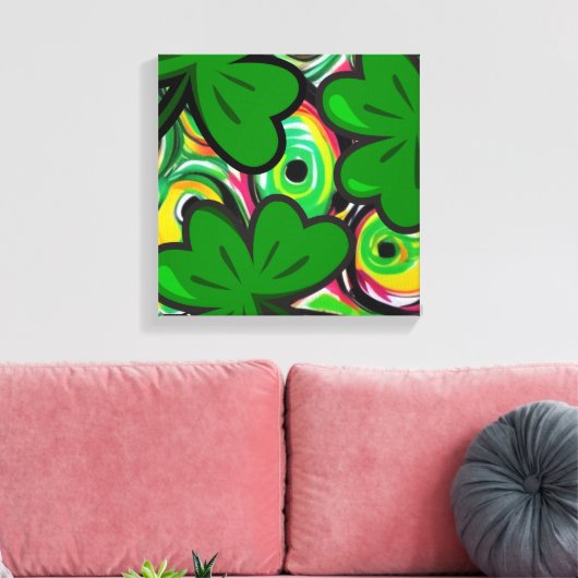 Toile Saint Patrick's Day (Insitu(Salon))