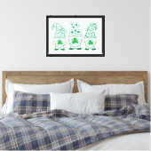 Toile Saint Patrick's Day Gnomes-60682 (Insitu(Chambre))